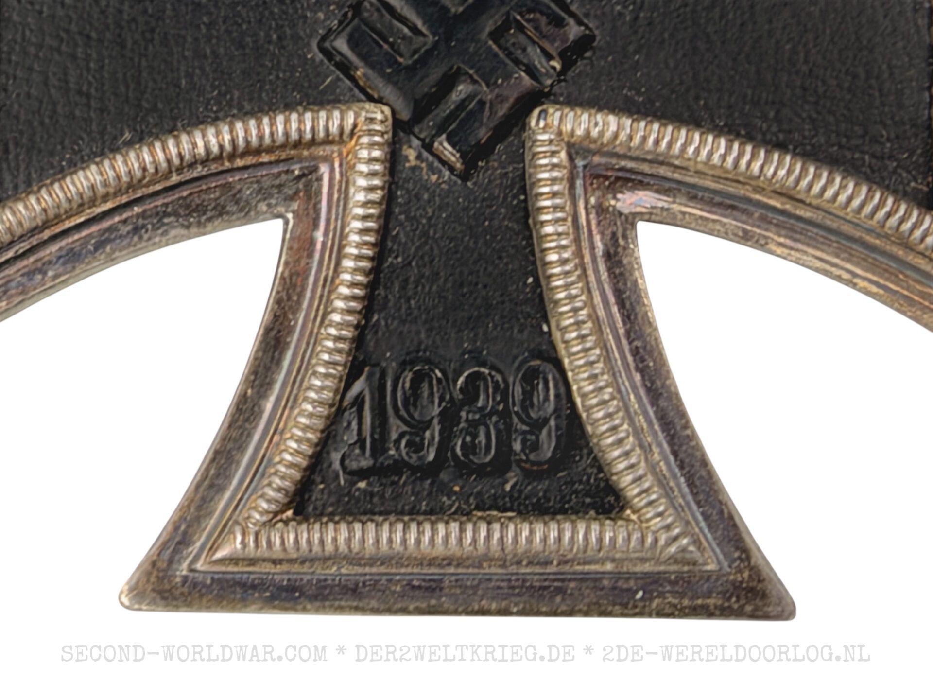 Eisernes Kreuz 2. Klasse (EK2) runde 3 Deschler & Sohn mit Verleihungstüte – Bild 4