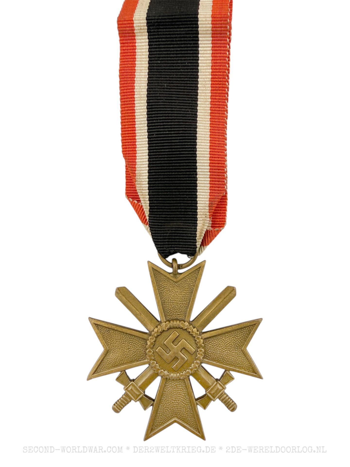 Kriegsverdienstkreuz 2.Klasse mit Schwertern Buntmetall 101