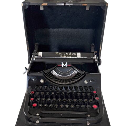 Mercedes Selekta Waffen-SS Schreibmaschine im Koffer 1938