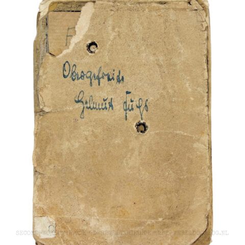 Wehrmacht Soldbuch Panzer-Grenadier