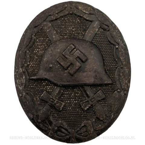 Verwundetenabzeichen Schwartz Hersteller L/53 Hymmen