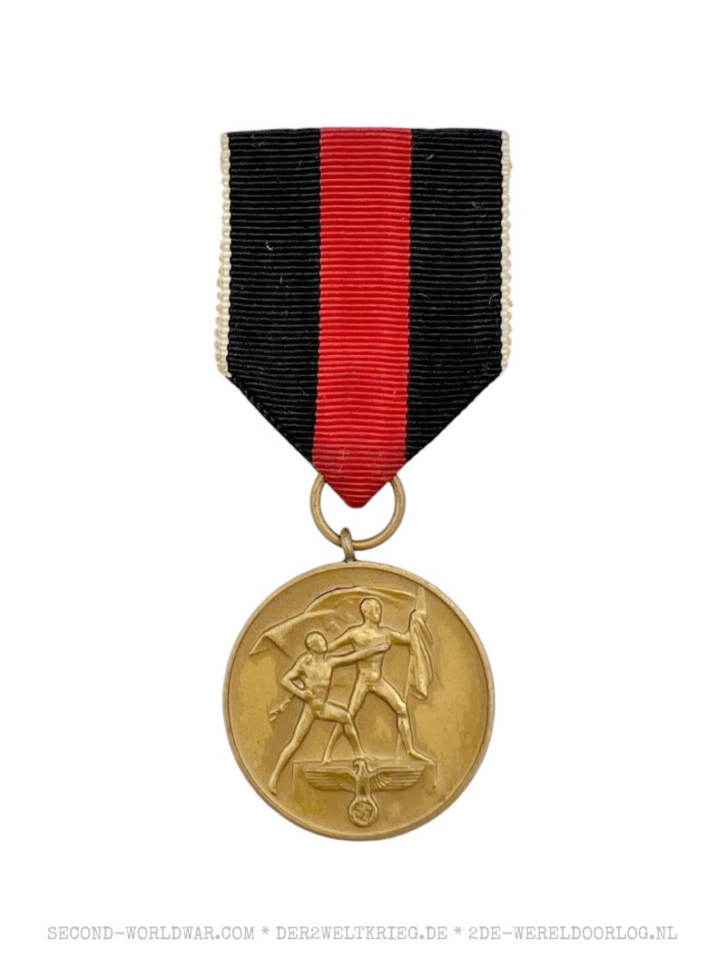 Medaille zur Erinnerung an den 1. Oktober 1938