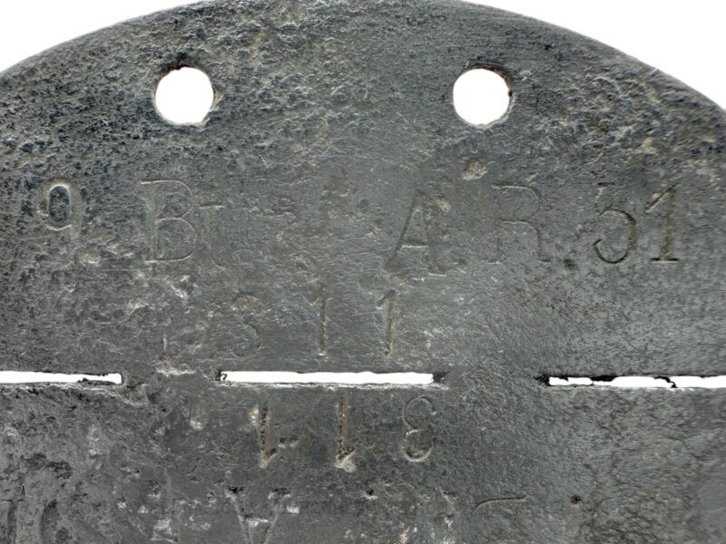 Erkennungsmarke Artillerie-Regiment 31 – Bild 4