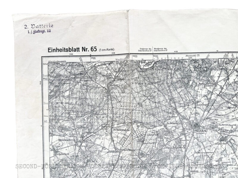 Karte FLAK Berlin-Ost 1938 – Bild 3
