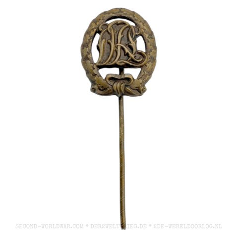 Deutsches Reichssportabzeichen für Leibesübungen (DRL) Bronze Miniatur Nadel