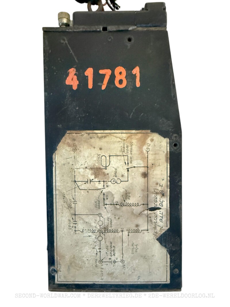 Amerikanisches Feldtelefon EE-8-B in Ledertasche – Bild 6