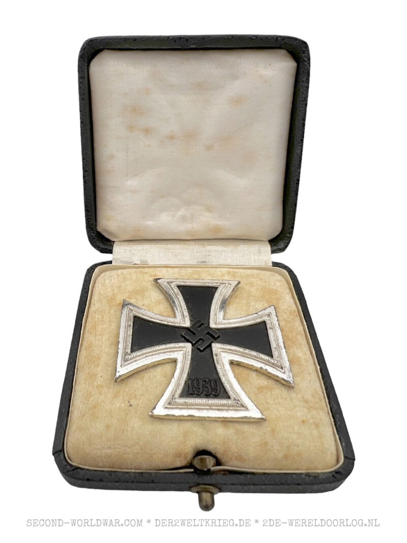 Eisernes Kreuz 1. Klasse (EK1) Wächtler & Lange im Etui