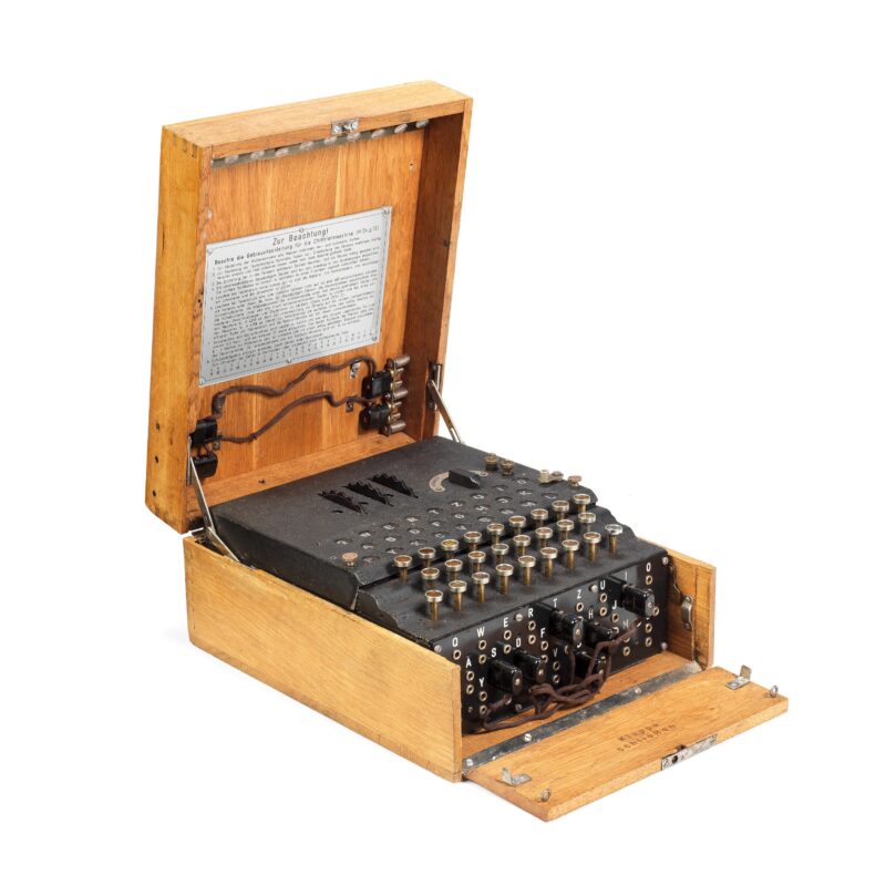 Enigma Codiermaschine Heimsoeth & Rinke – Bild 2