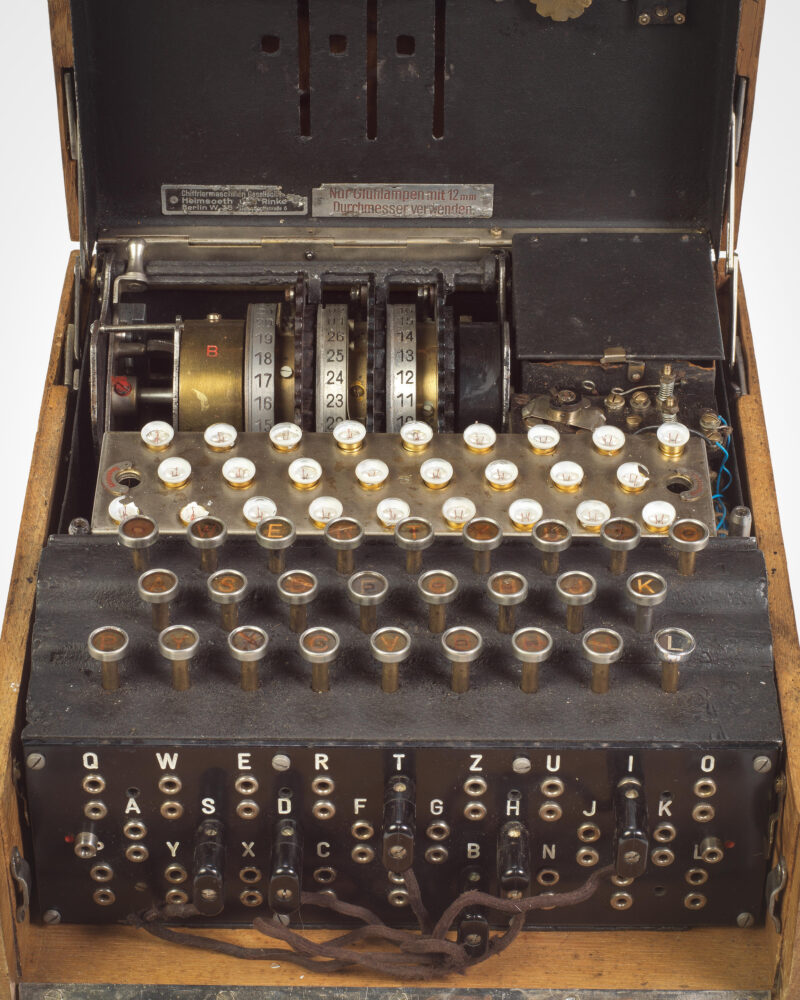 Enigma Codiermaschine Heimsoeth & Rinke – Bild 6