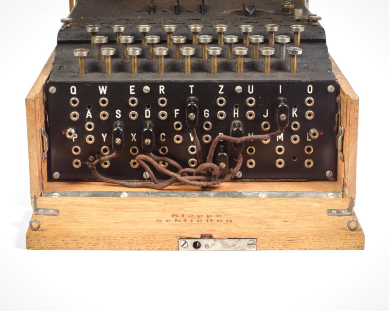 Enigma Codiermaschine Heimsoeth & Rinke – Bild 4