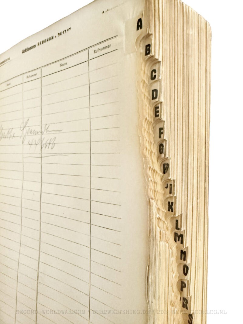 Amtliches Fernsprechbuch Berlin 1941 – Bild 4