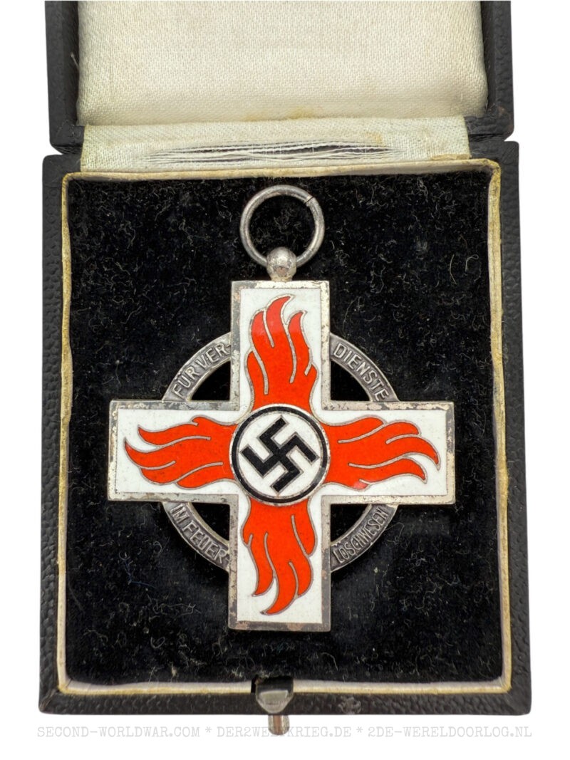 Feuerwehr-Ehrenzeichen 2. Stufe im Etui – Bild 2