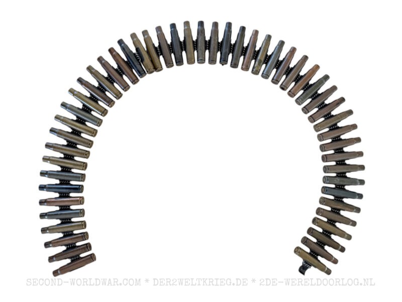 MG34 / MG42 Gurttrommel 1940 mit Patronengurt 1939 und 50 Hülsen – Bild 6