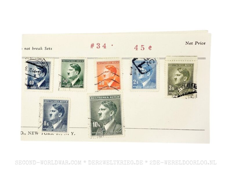 Deutsches Reich Briefmarken Adolf Hitler – Bild 3