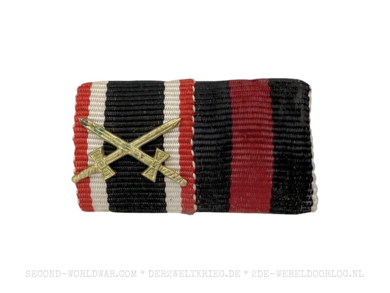 Wehrmacht Bandspange Zweiteillig