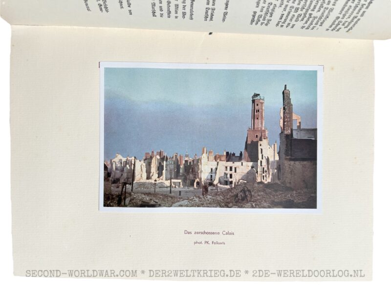 Der Kampf im Westen Raumbildalbum mit 100 Stereofotos und Brille (blaue Umschlag) – Bild 15