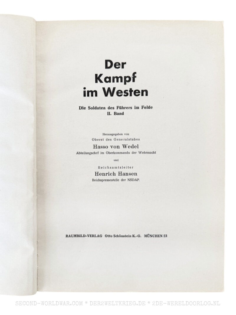 Der Kampf im Westen Raumbildalbum (Rot) mit 100 Stereofotos und Brille – Bild 4