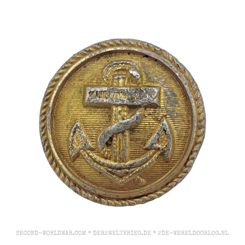Kriegsmarine Uniformknopf 1940