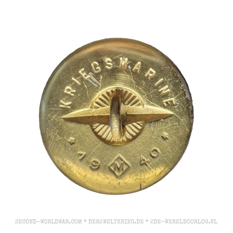 Kriegsmarine Uniformknopf 1940 – Bild 4