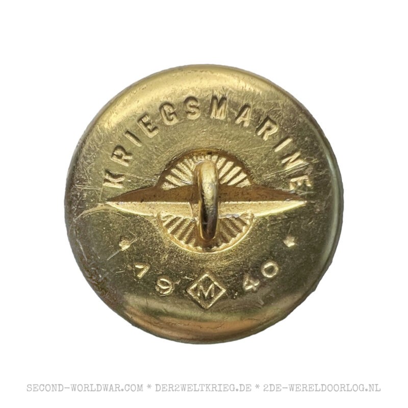Kriegsmarine Uniformknopf 1940 – Bild 2
