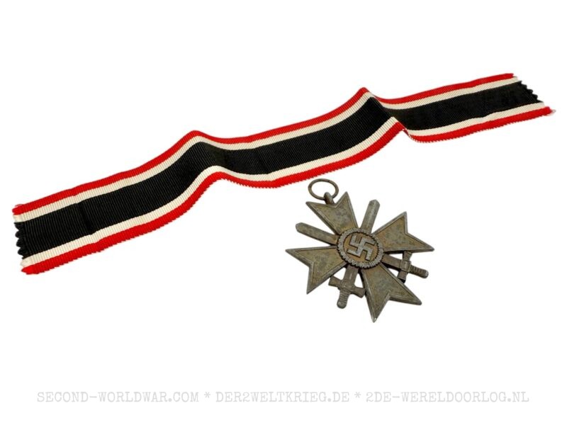 Kriegsverdienstkreuz 2.Klasse mit Schwertern Zink 45 – Bild 3
