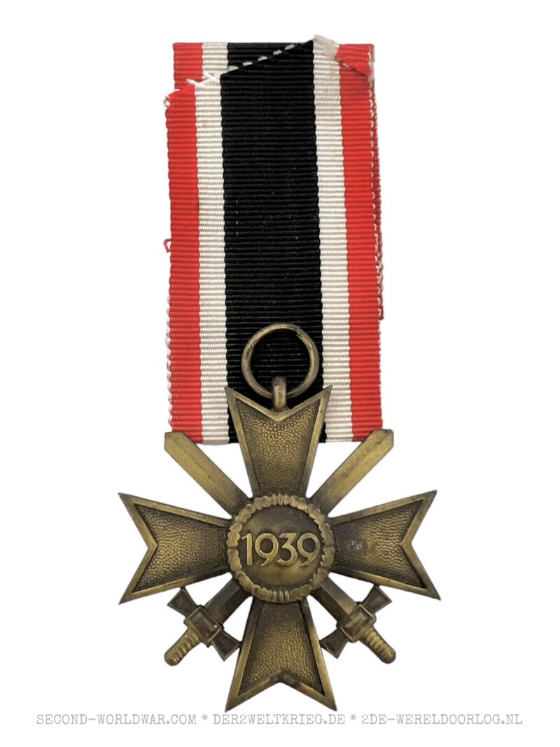 Kriegsverdienstkreuz 2.Klasse mit Schwertern Buntmetall 65 – Bild 2