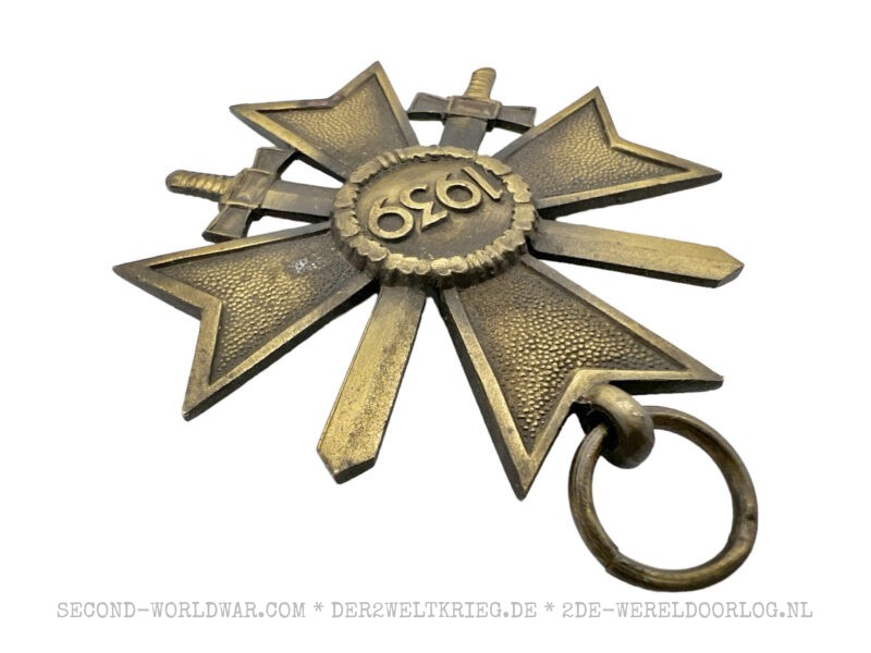 Kriegsverdienstkreuz 2.Klasse mit Schwertern Buntmetall 65 – Bild 4