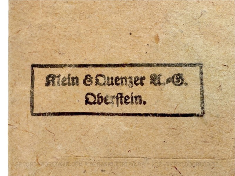 Kriegsverdienstkreuz 2.Klasse mit Schwertern Verleihungstüte Klein & Quenzer – Bild 3