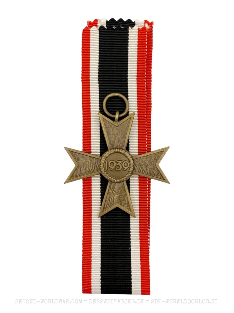 Kriegsverdienstkreuz 2.Klasse ohne Schwertern Buntmetall – Bild 2