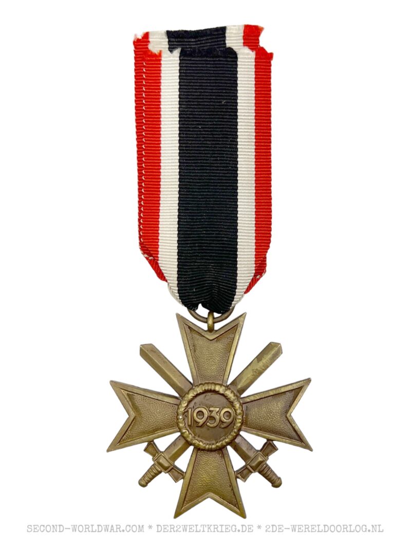 Kriegsverdienstkreuz 2.Klasse mit Schwertern Buntmetall – Bild 2