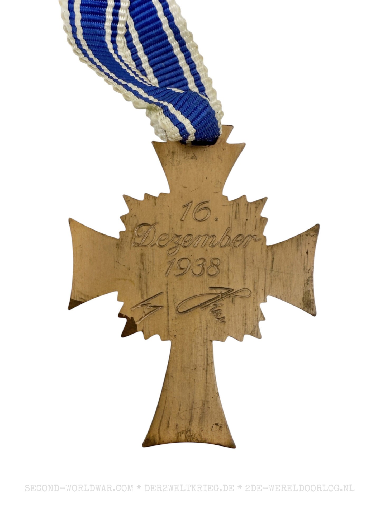 Ehrenkreuz der Deutschen Mutter (Mutterkreuz) der 3. Stufe in Bronze – Bild 3