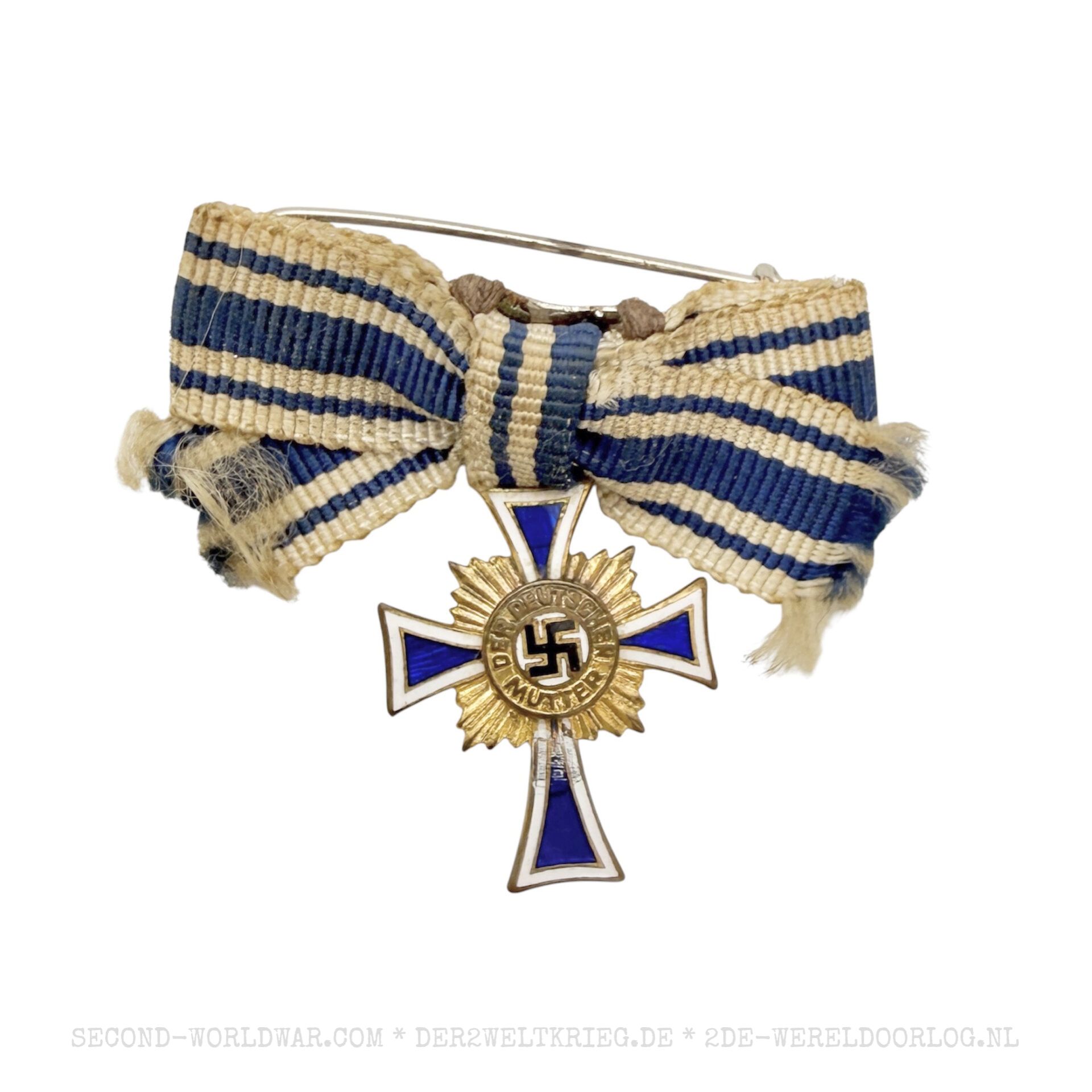 Ehrenkreuz der Deutschen Mutter (Mutterkreuz) der 1. Stufe in Gold Miniatur