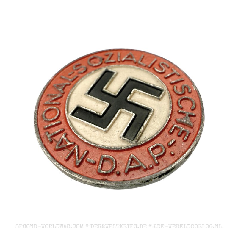 NSDAP Parteiabzeichen M1/42 Knopfloch – Bild 3