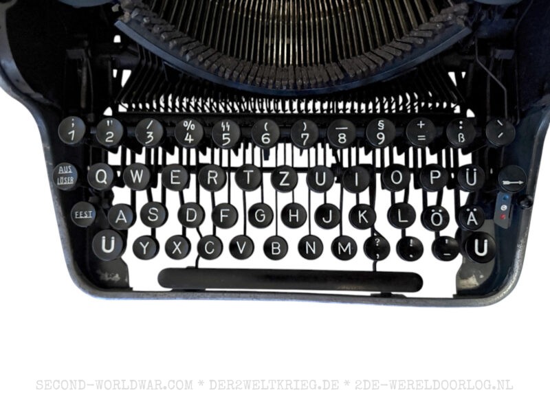 Olympia Robust Waffen-SS Schreibmaschine 1942 – Bild 5