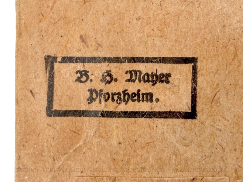Ostmedaille (Winterschlacht im Osten) Verleihungstüte B.H. Mayer – Bild 3