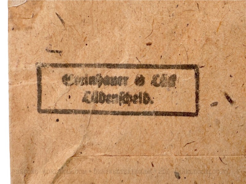 Ostmedaille (Winterschlacht im Osten) Verleihungstüte Steinhauer & Lück – Bild 3