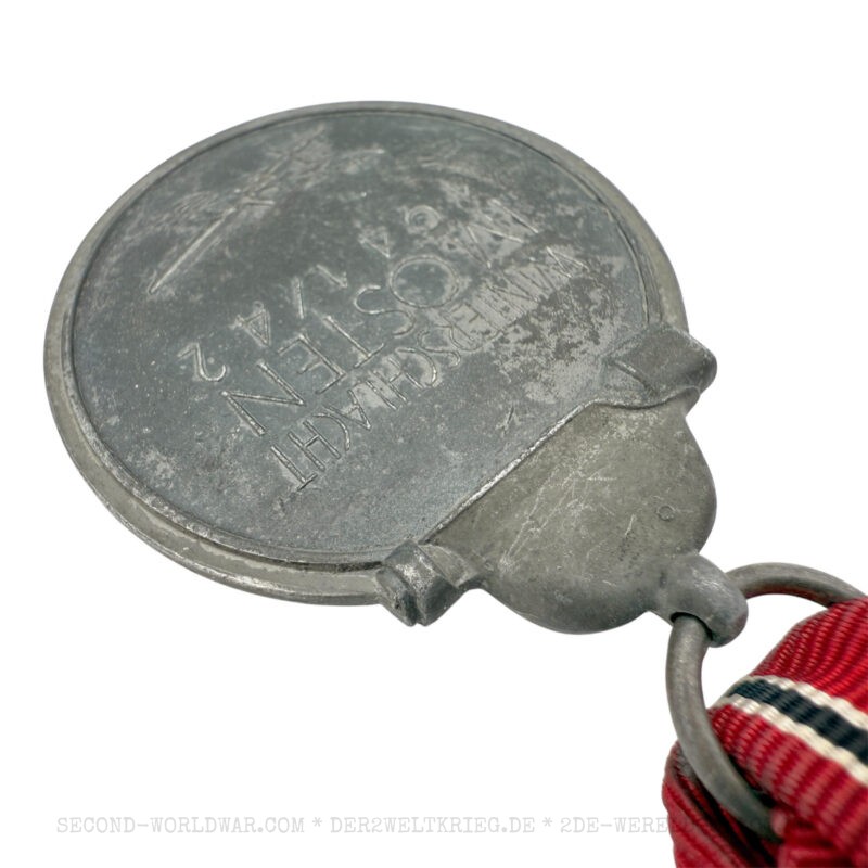 Ostmedaille (Winterschlacht im Osten) 60 mit Verleihungstüte – Bild 4