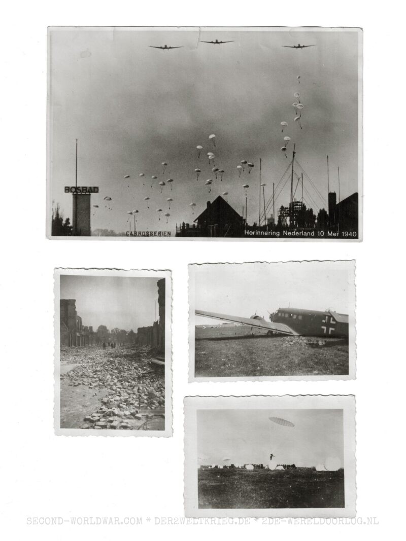 4 Fotos Niederlande Mai 1940
