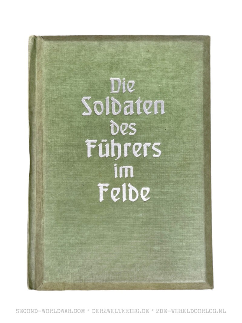 Die Soldaten des Führers im Felde Raumbildalbum (grün) mit 100 Stereofotos und Brille