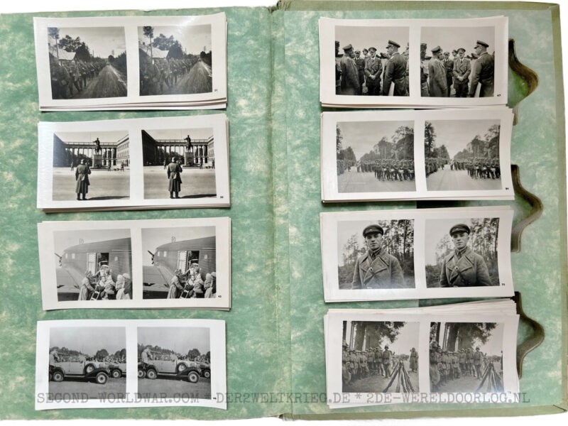 Die Soldaten des Führers im Felde Raumbildalbum (grün) mit 100 Stereofotos und Brille – Bild 7