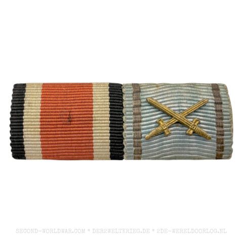 Wehrmacht Bandspange Zweiteillig Bulgarien