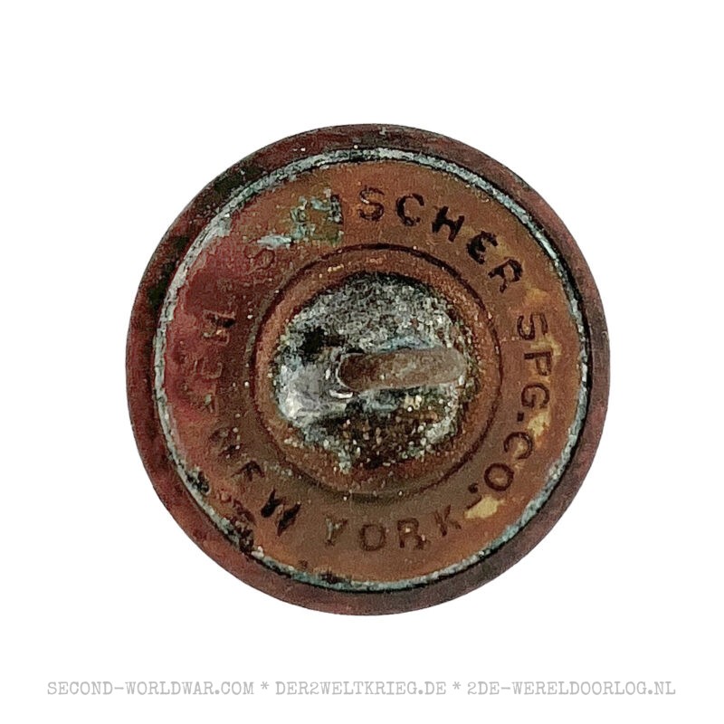 Amerikanischer Uniformknopf Bronze – Bild 2