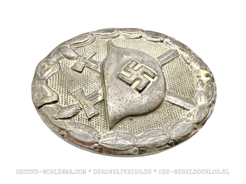 Verwundetenabzeichen Silber im Etui Hersteller 100 – Bild 4