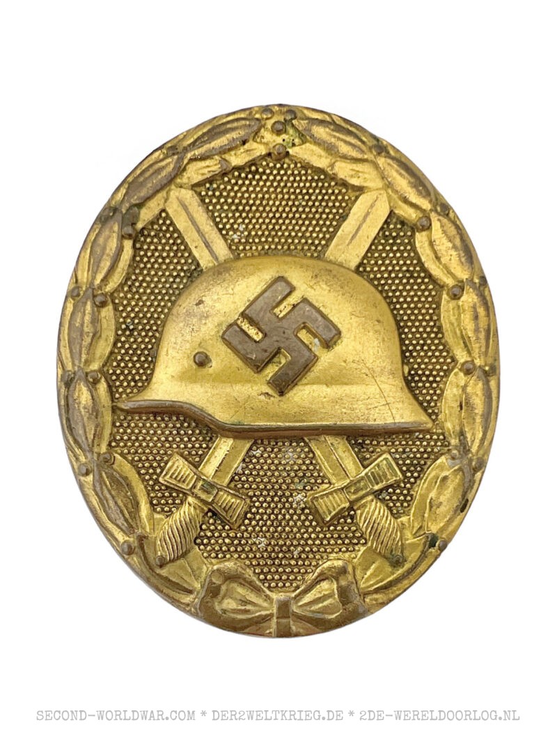 Verwundetenabzeichen Gold im LDO Etui Hersteller 30 – Bild 2