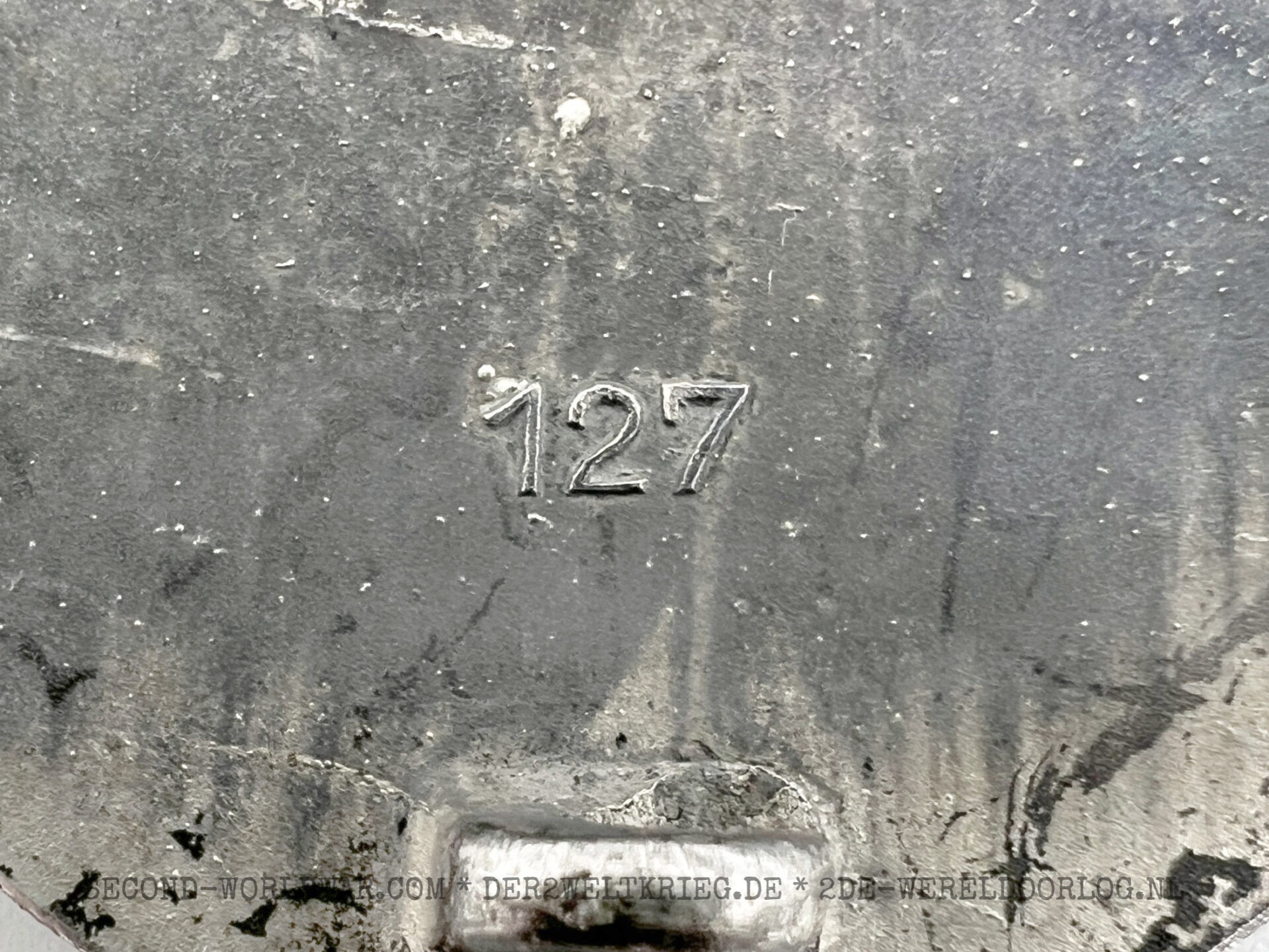 Verwundetenabzeichen Silber Hersteller 127 – Bild 5