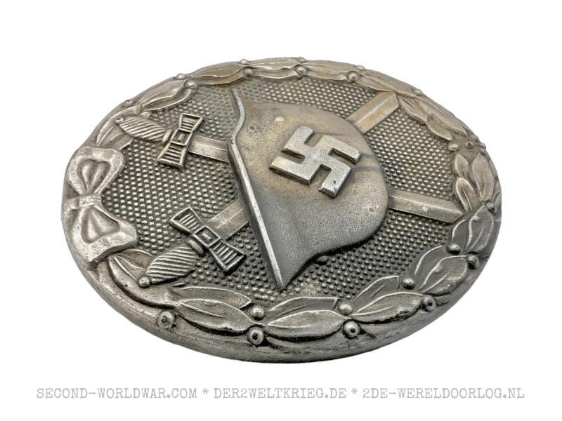 Verwundetenabzeichen Silber Hersteller 65 Klein & Quenzer – Bild 3